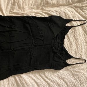 Loose spaghetti strap mini dress